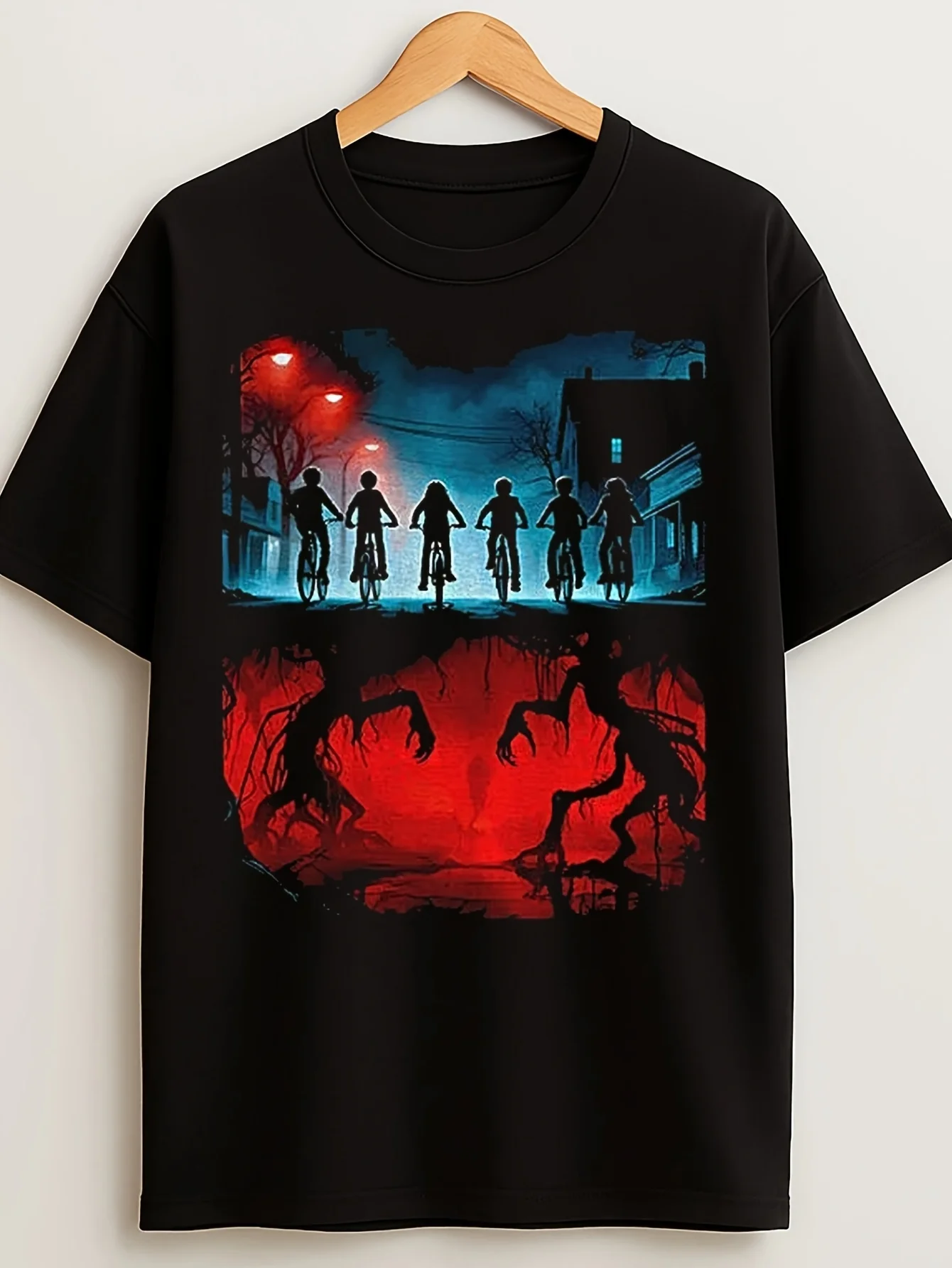 Classic Flip Cycling Strangers Don't Lie Retro T-shirt Pop Culture Clothing Street  Enthusiasts, Casual Clothing Enthusiasts