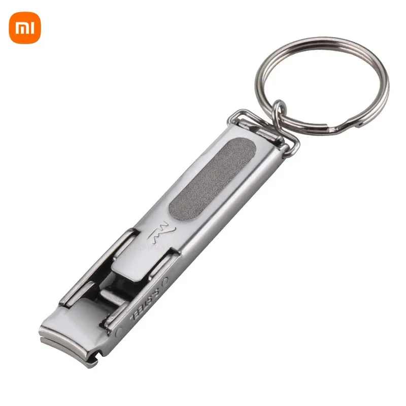 Xiaomi Youpin Foldable Ultra-thin Portable Stainless Steel Nail Toe Cutter  Scissor Manicure Pedicure Tool Fingernail Clipper