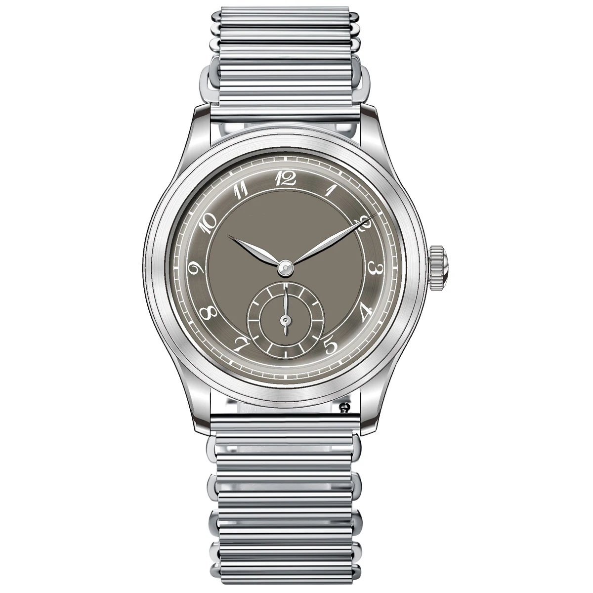 NIEUWE PIERRE PHILIPPE Veld Horloge Zwart Emaille Wijzerplaat Retro Pijl Pilot Horloge Mannen Mechanische Handmatige Hand Wind Horloge ST17