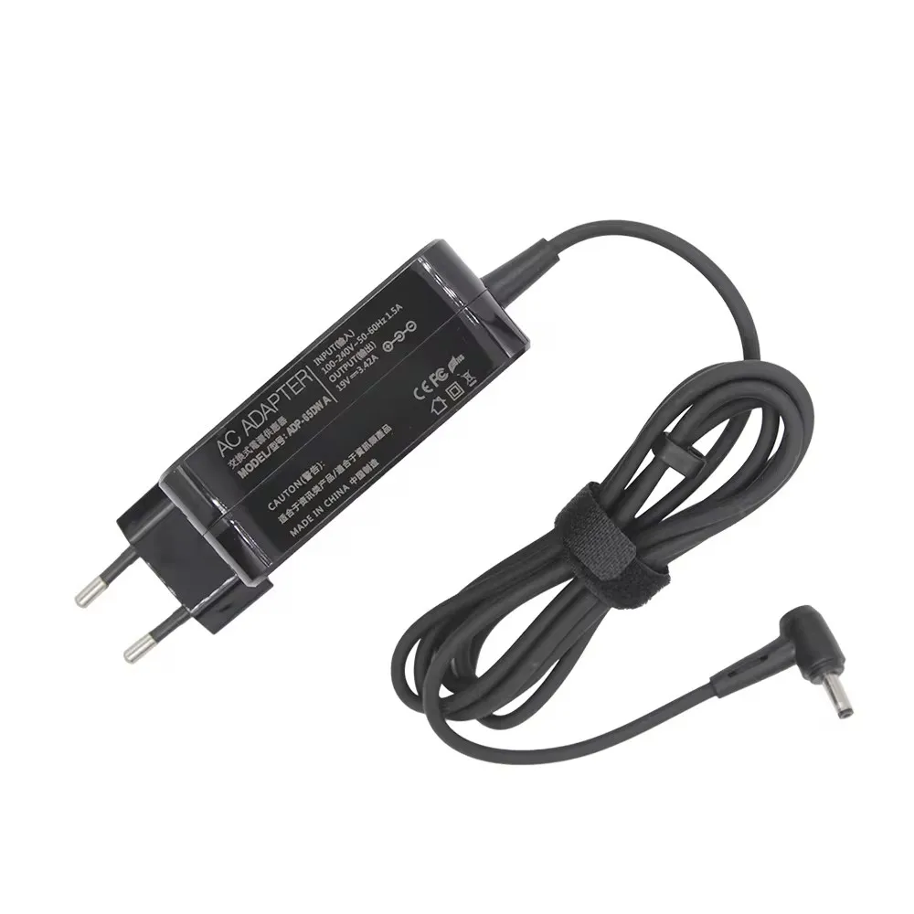 TWROES 19V 3.42A 65W 4.0*1.35mm EU/US/UK Plug Laptop Adapter Power Charger For Asus Zenbook UX32VD UX305CA ux31a x201e ux305f
