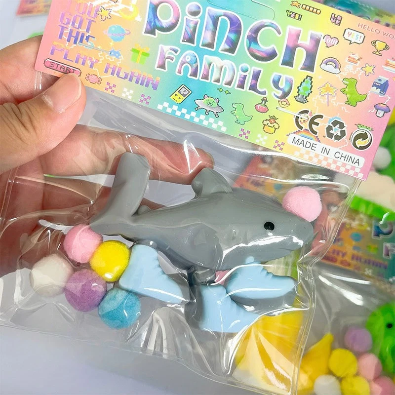 Tung Tungtung Sahar jouets à presser à collectionner Kawaii italien cerveau Fidget jouet Tralalelo Tralala requin Anti-Stress