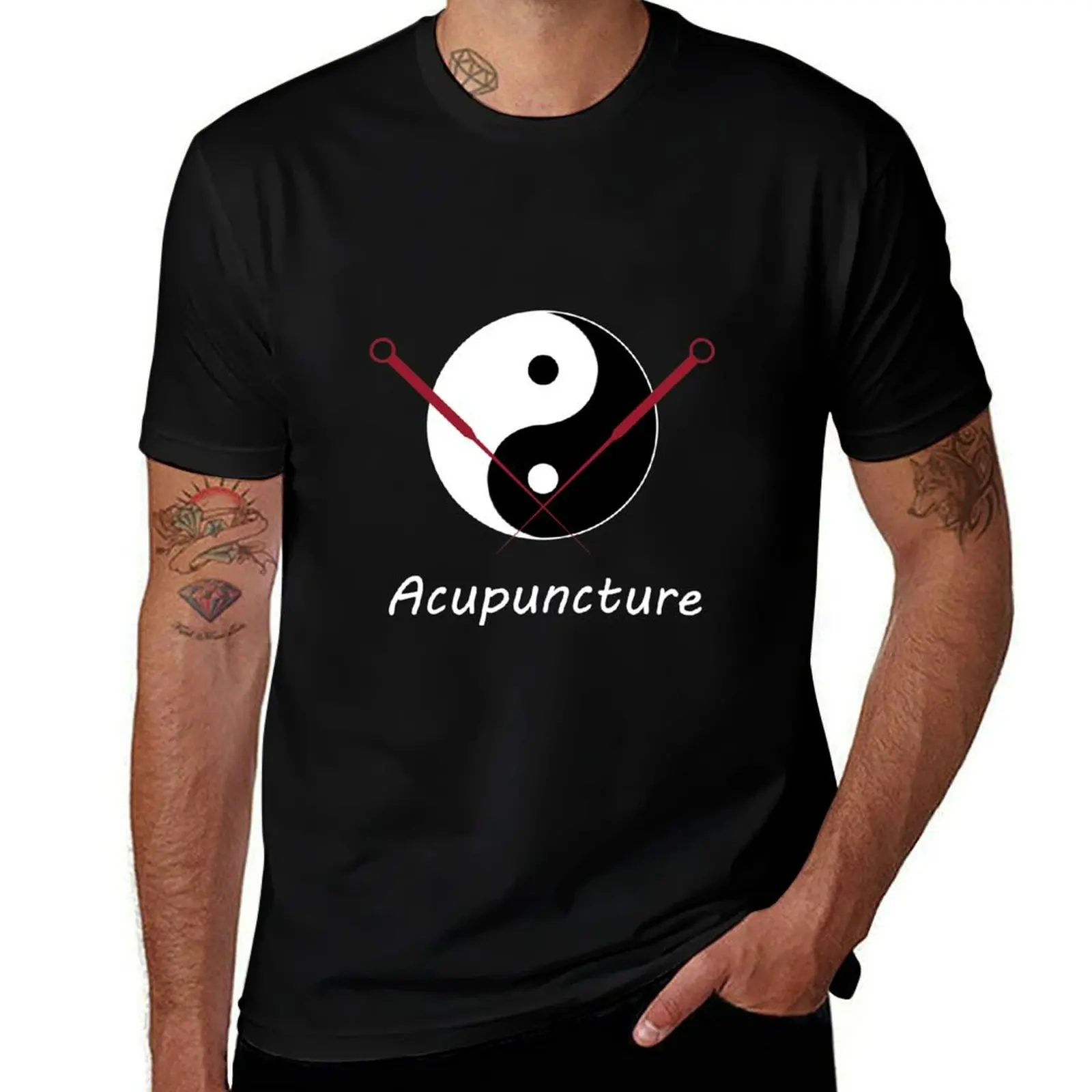 Acupuncture Yin Yang. Perfect acupuncture gift for those that love acupuncture! T-Shirt anime t shirts oversize T-Shirt