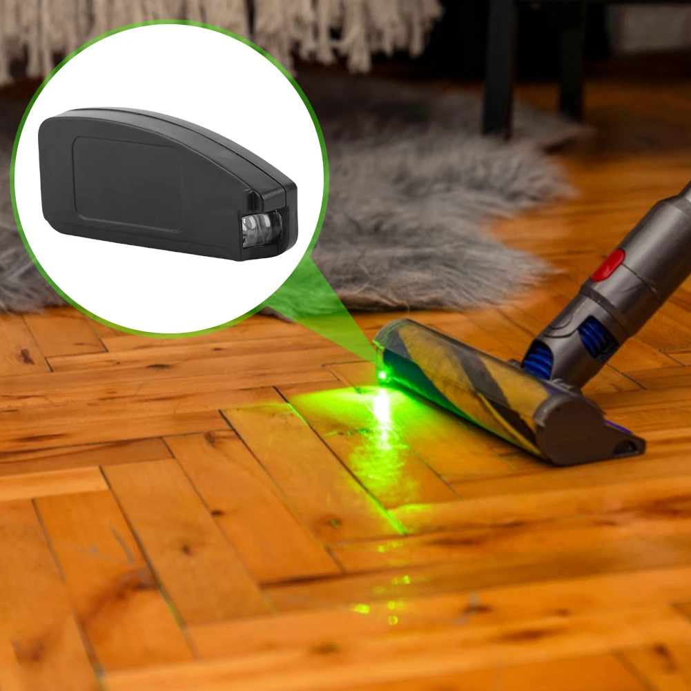 مرفق الضوء الأخضر الفراغي لشعر الحيوانات الأليفة، مصباح مكنسة كهربائية عالمية، ضوء كشف الغبار لمتجر الحيوانات الأليفة المنزلي