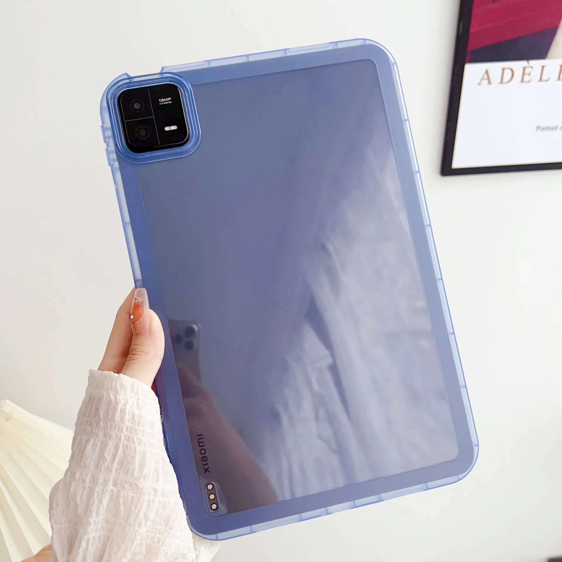 

Tablet Case For Xiaomi MI Pad 7 6 5 6s Pro 12.4 Redmi SE 8.7 11 inch Thick Clear Shockproof Cute Soft Silicone Back Cover