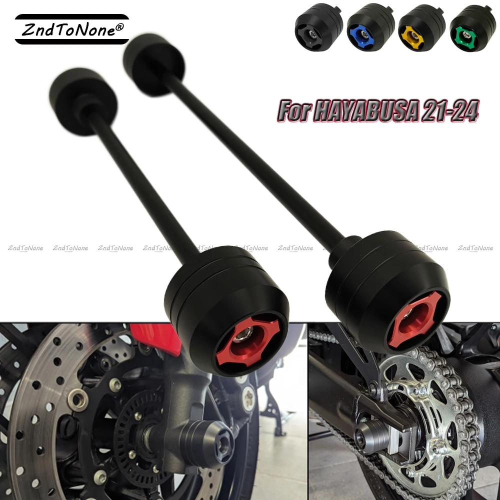 

Передняя и задняя ось, вилка, слайдер, защита для SUZUKI Hayabusa 2021-2024, мотоцикл, левая и правая сторона, защита от падения