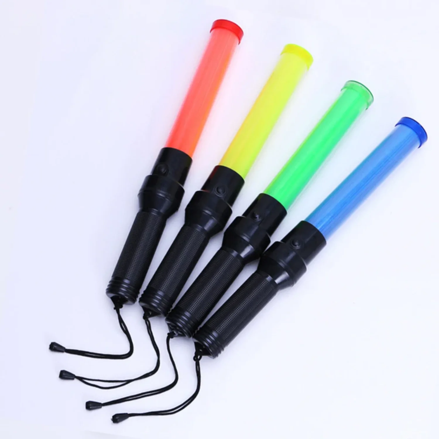 

Traffic Baton Safety Signal Warning Flash+Constant Light Outdoor Traffic Parking Tactical Flashlight