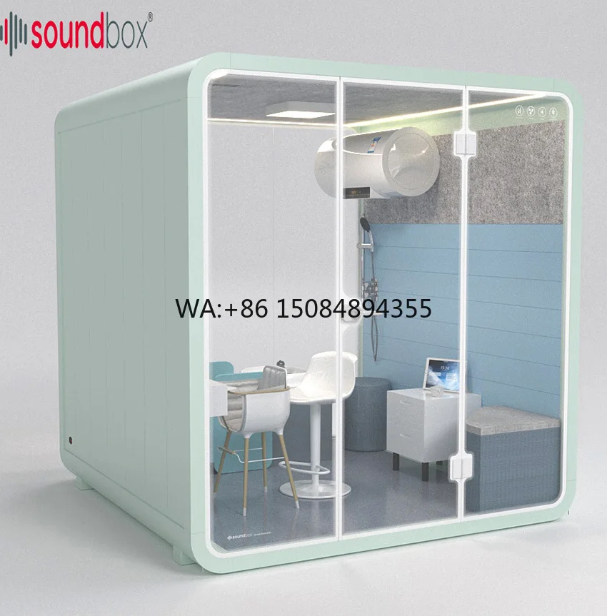 Wholesale Extendable Modern Design Acoustic Cabine Office Privacy Phone Booth Pod Soundproof Phone Booths