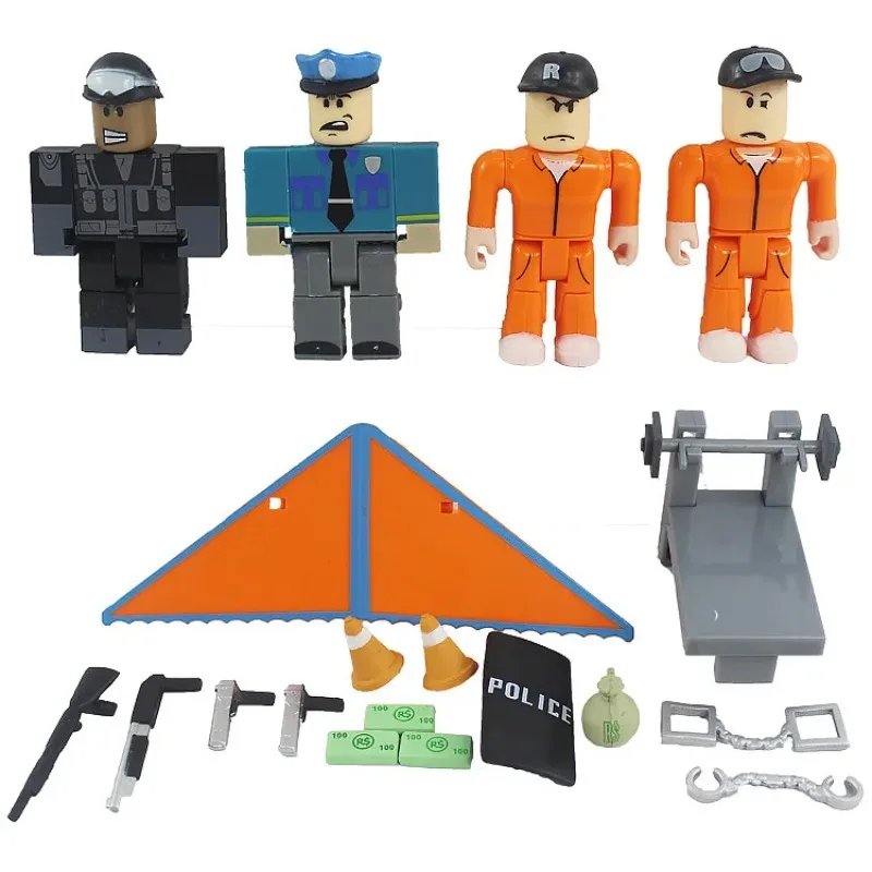 

Roblox Prison Break Doll Virtual Creative Games Building Block Figurine 6-7cm Cartoon Dolls 【High-quality Box Packaging】