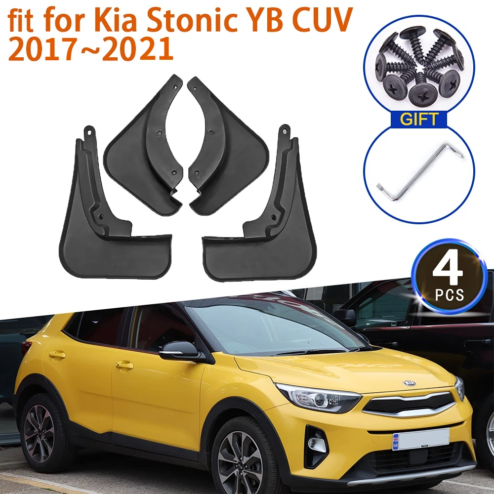 

Mud Flaps For Kia Stonic YB CUV 2017~2021 2018 Accessories Mudguards Front Rear Wheels Fender Splash Guards Mudflaps Car Stying