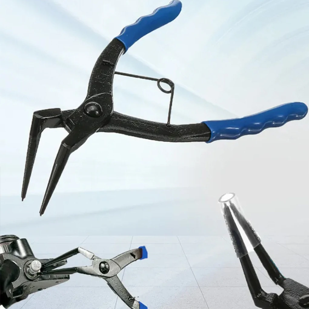 Long Nose Bent Retaining Clip Circlip Removal Tool Snap Ring Pliers 90° Bent Nose Spring Loaded 90 Degree Circlip