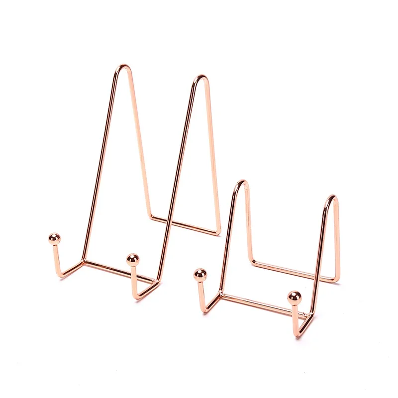 Plate Display Stand Picture Easel Metal Plate Stands Holder Display