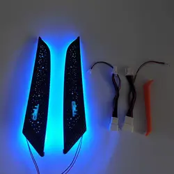 LED Car Ambient light For Toyota Corolla Cross 2020-2024 ice blue Starry sky Ambience Lamp plug to plug