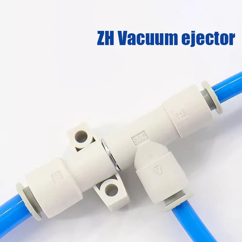 ZH05DL-06-06-08 Pneumatic Vacuum ZH Vacuum Pneumatic Ejector Generator Negative Pressure Vacuum Connector ZH05/07/10/13