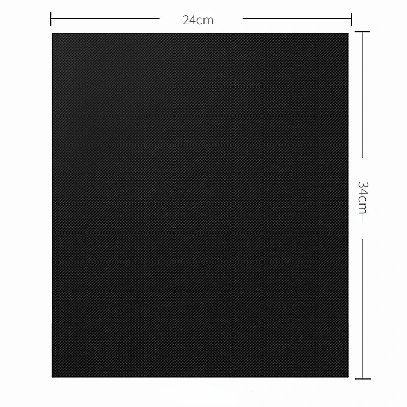 1PC New Reusable Heat-Resistant BBQ Baking Pad Covers Non-stick Barbecue Mat Foil Oilpaper With Food Clip Oil Brush BBQ Tools
