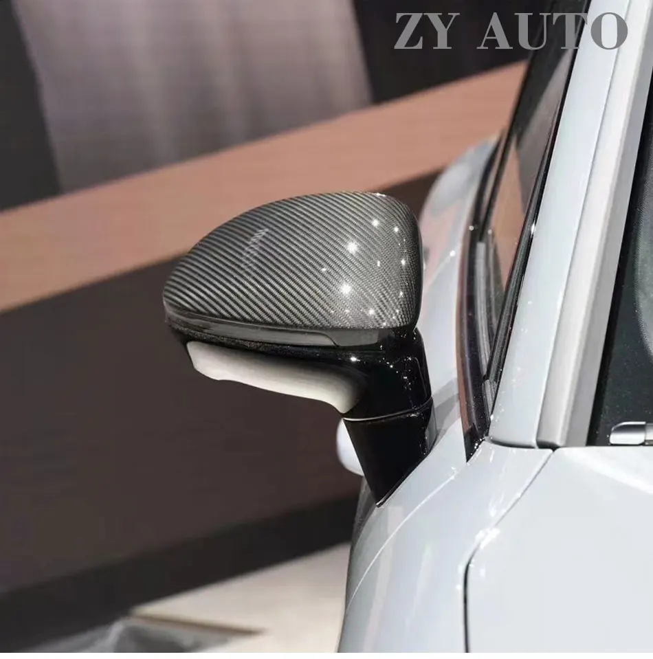 

Suitable for 18-23 Porsche Cayenne modified rearview mirror dry carbon mirror shell replacement Cayenne SUV/COUPE version
