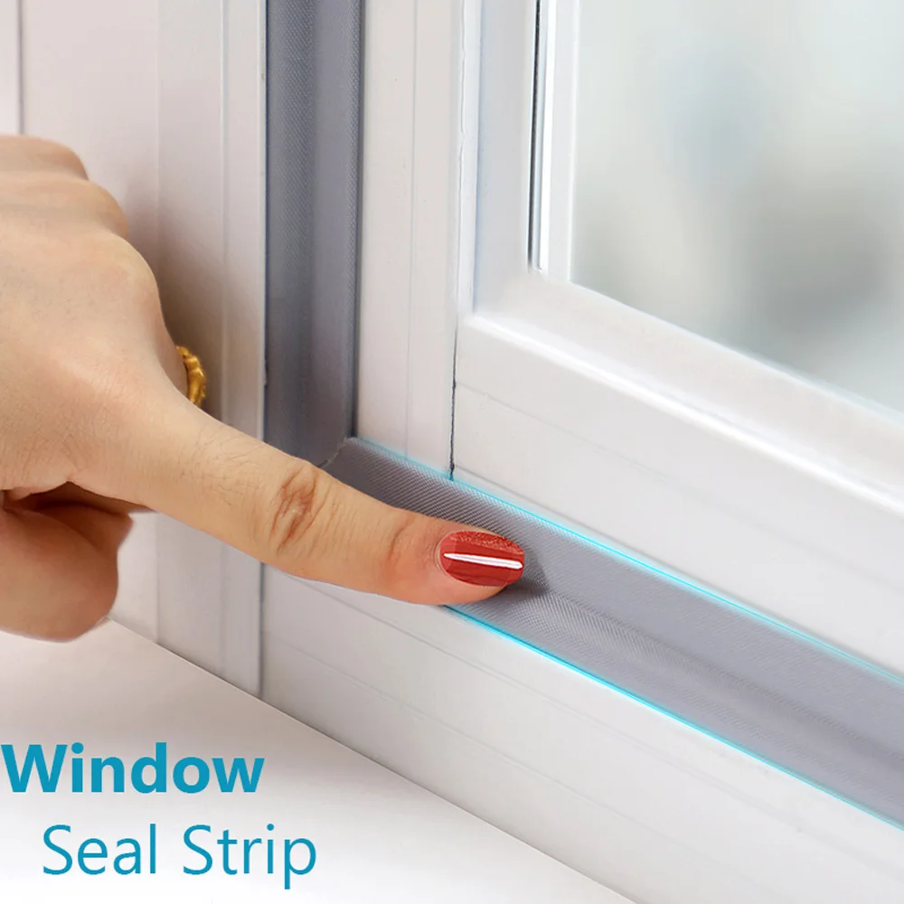 

Dustproof Waterproof Door Windproof Bottom Seal Dust Stopper Sealer Window Sealing Strip Self Adhesive Tape