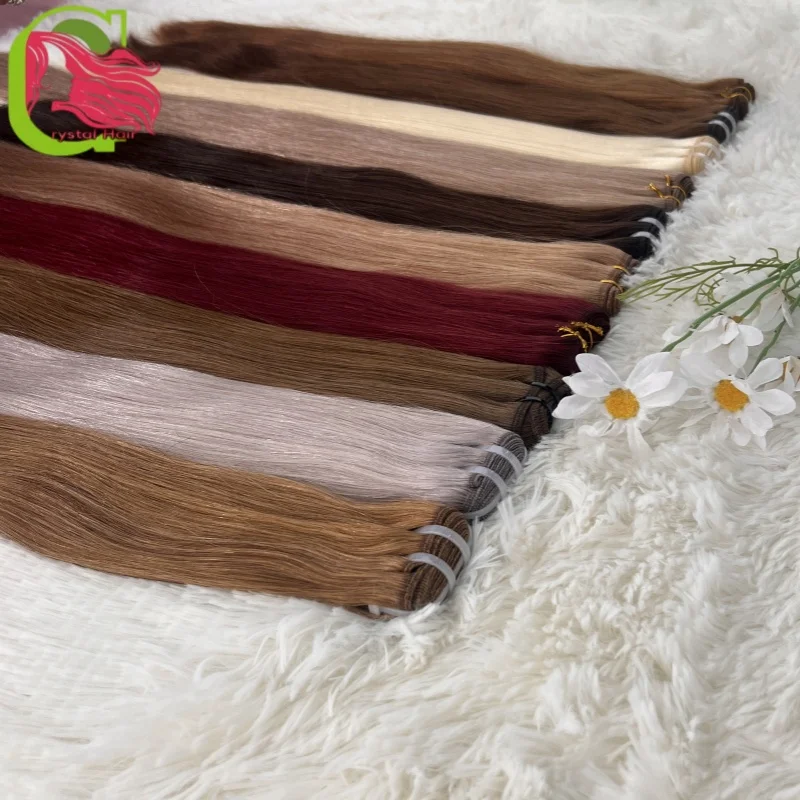 

100% наращивание человеческих волос, необработанные пучки Remy Weave, натуральный черный 613, вьетнамские пучки волос, прямые