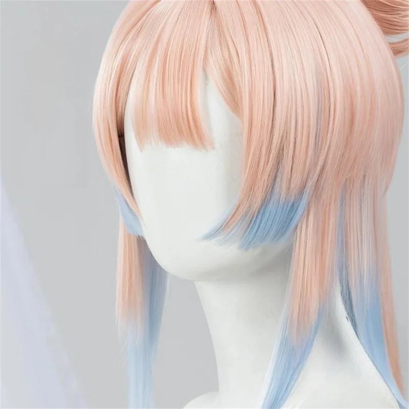 2025 yiyi Wig Genshin Impact Hair Sangonomiya Kokomi Cosplay Christmas Wigs - view 4