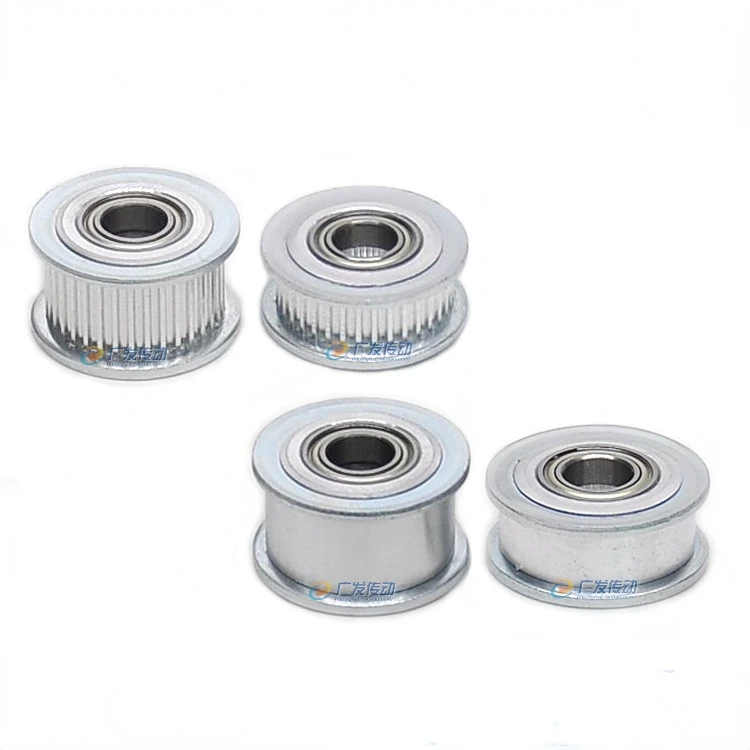 GT2 2GT 40 Teeth Synchronous Timing Idler Pulley Bore 3/4/5/6/7/8mm with Bearing  For 6/10mm Belt 3D Printer Accessories