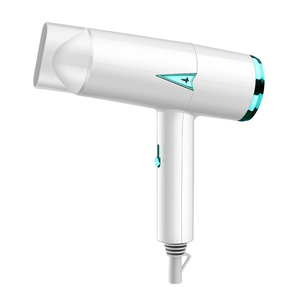 Secador de pelo de alta potencia para el hogar, conjunto de aire frío y caliente, herramienta de modelado de diseño de ruido de fondo silencioso, temperatura constante inteligente