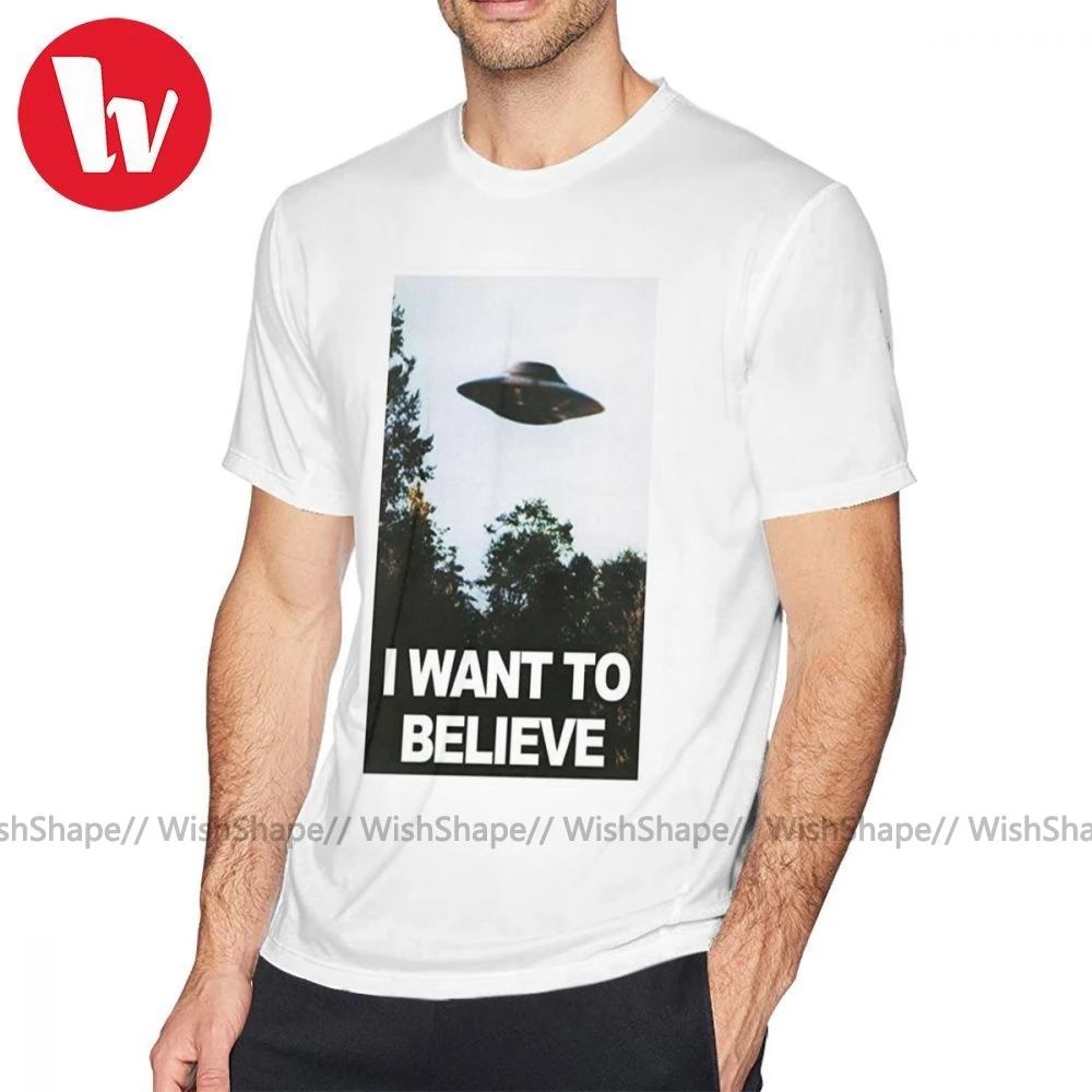 Lil Uzi Vert T Shirt I Want To Believe T-Shirt Printed Oversized Tee Shirt Summer 100 Percent Cotton Cute Short Sleeves Tshirt