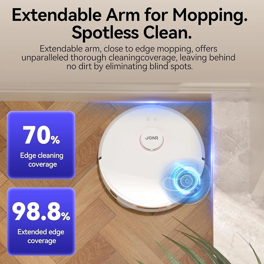 P20 Pro Robot Vacuum Mop Self-Emptying Self-Drying 8000Pa Suction Automatic Dust Collection App Control Carpet Detection Edge