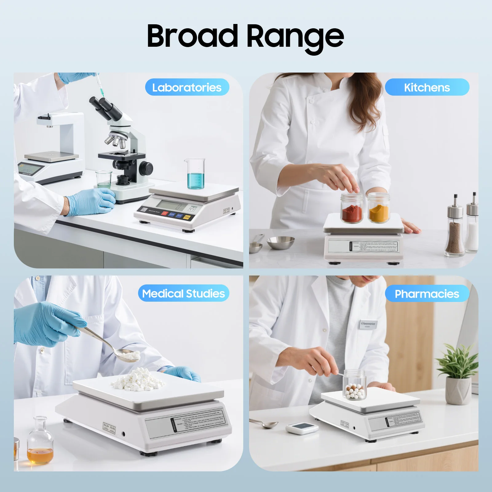 مقياس ميزان إلكتروني صناعي عالي الدقة قابس الاتحاد الأوروبي 7.5 كجم تحميل 0.1 جرام دقة LCD عد الفارغ لمستودع المطبخ المختبر