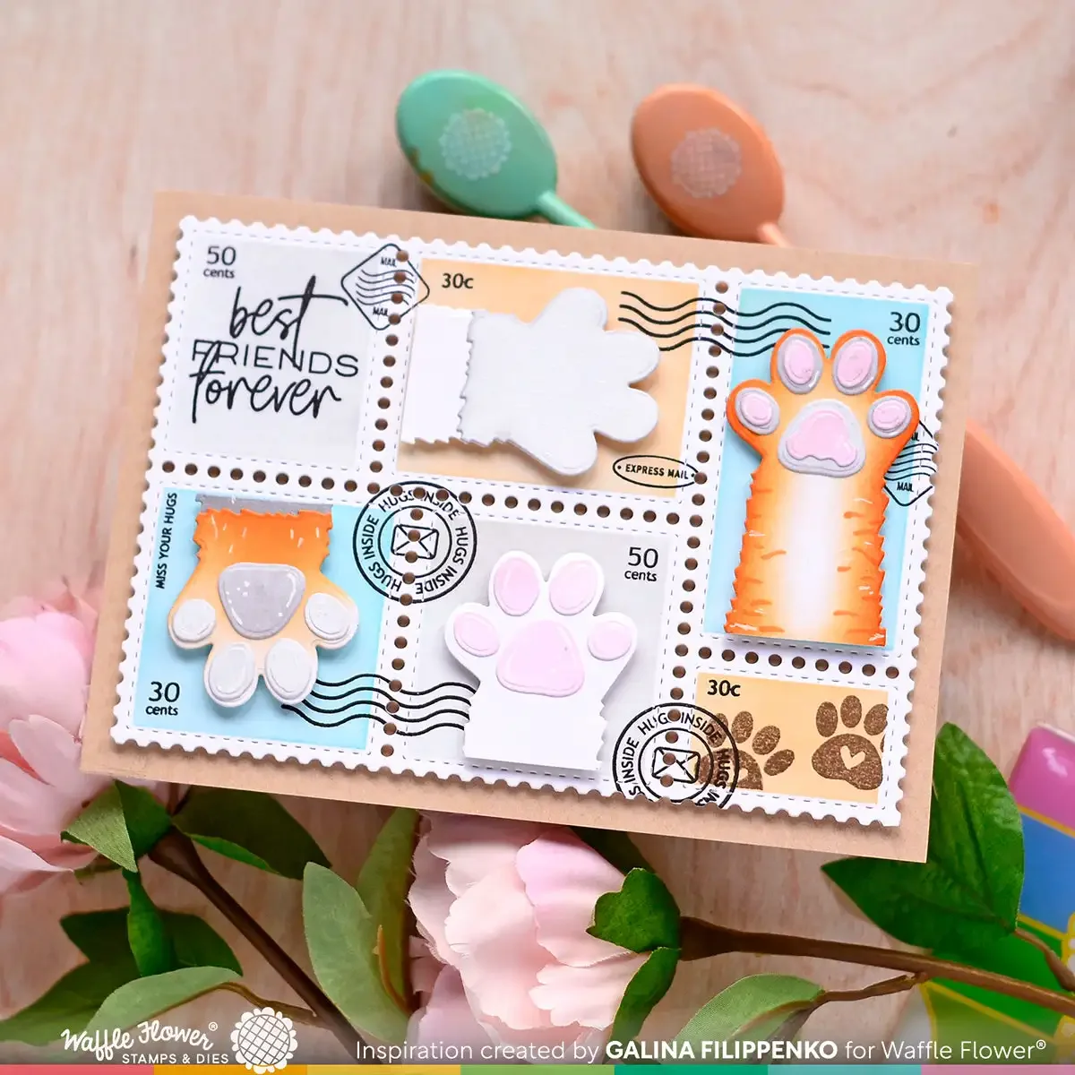 2025 New Postage Collage A7 Window Frame Metal Cutting Dies And Blocks Stencil For Making Greeting Card Scrapbooking Crafts