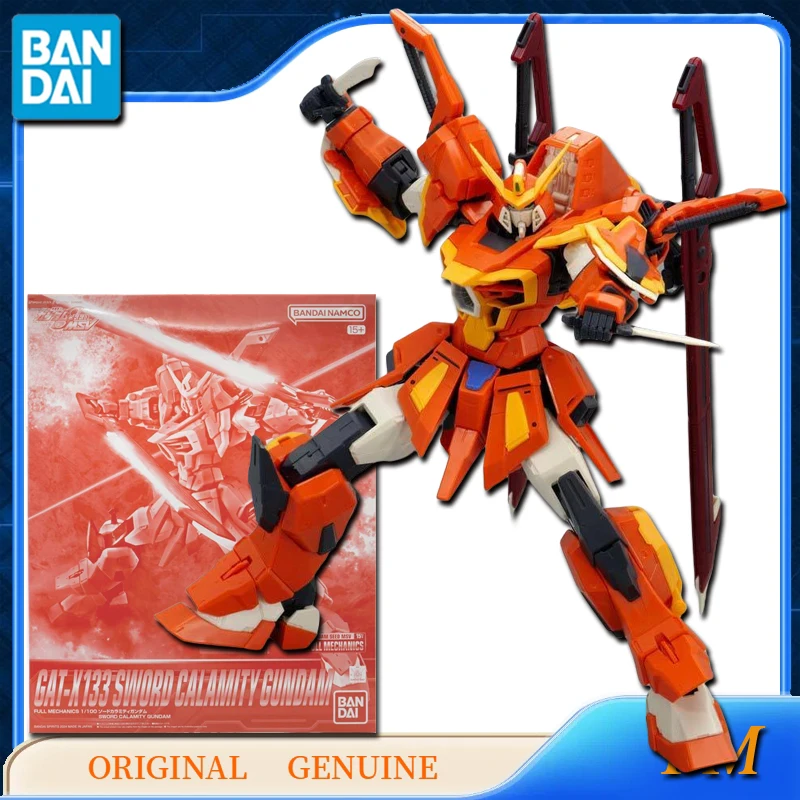 

Bandai Original Genuine GUNDAM GAT-X133 SWORD CALAMITY FM 1/100 Anime Action Figures Toys for Kids Gift Assembly Model Ornaments