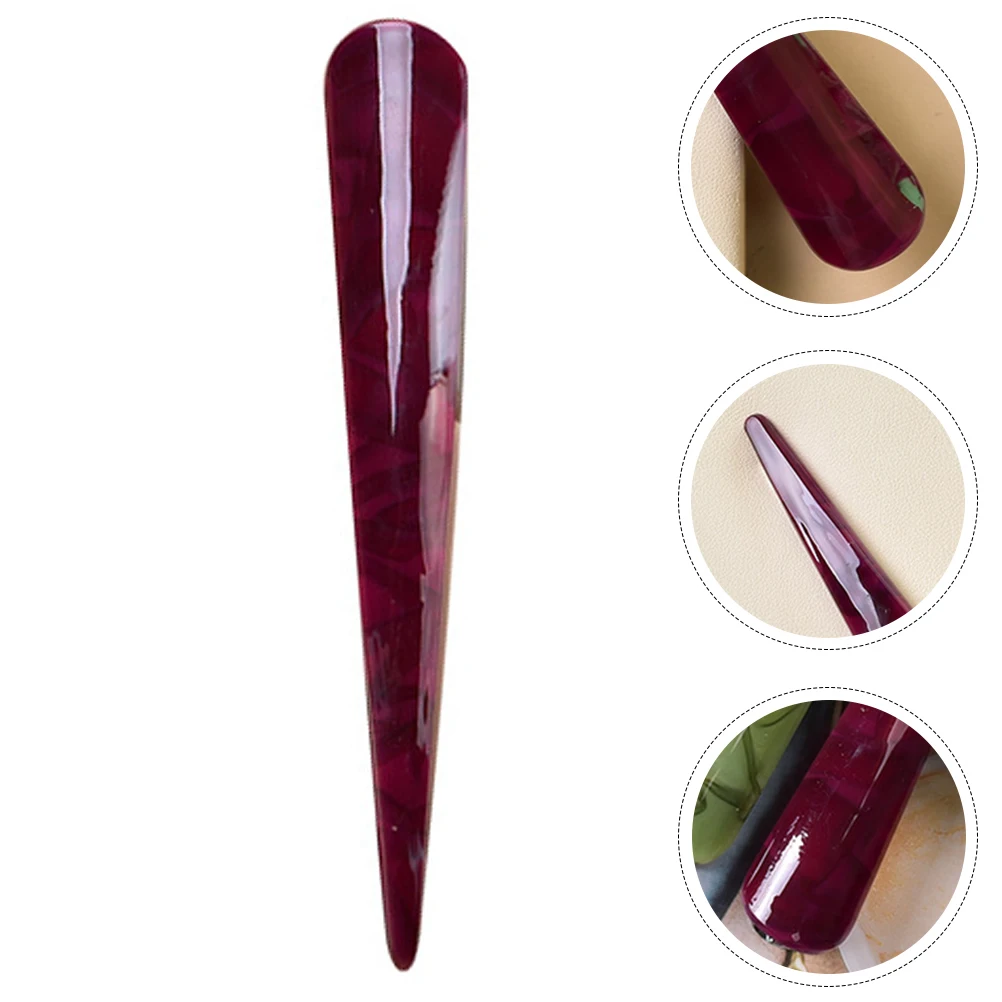 

1pc Vintage Vintage Hair Barrettes Acetate Duckbill Clamp Retro Alligator Clip For Women Fashion Hair Accessory Barrettes