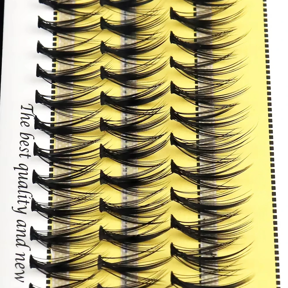 1/boîte 60 paquets 20D-40D cils de vison 3D russie 0.07mm C/D curl cils de vison cils individuels outils de maquillage naturel en gros