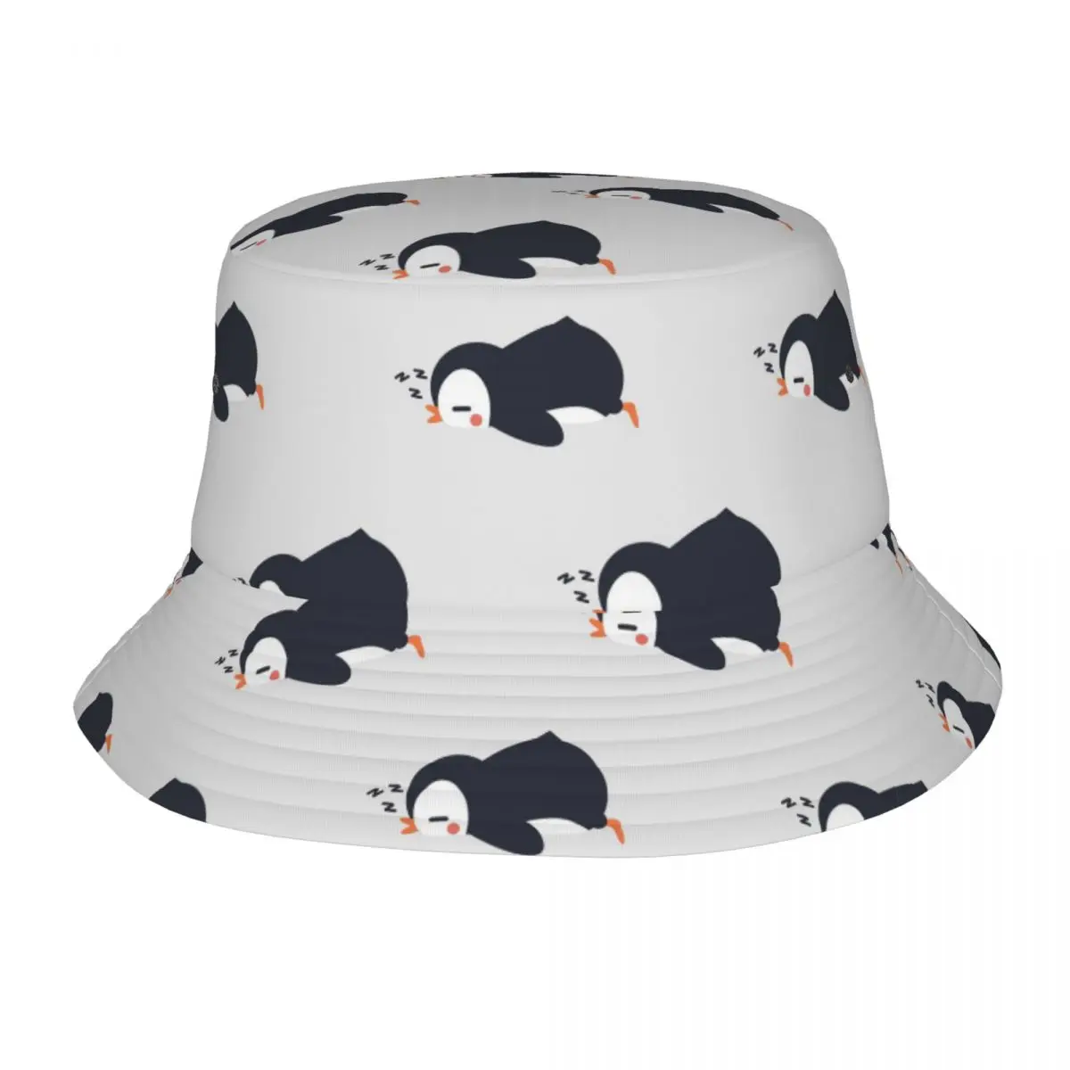Sleeping PenEcolE27 Hat, Vocation, Getaway Sauna Wear, Merch Cartoon Animal Fishing Caps, Outdoor Girl Session Hat, Pliable
