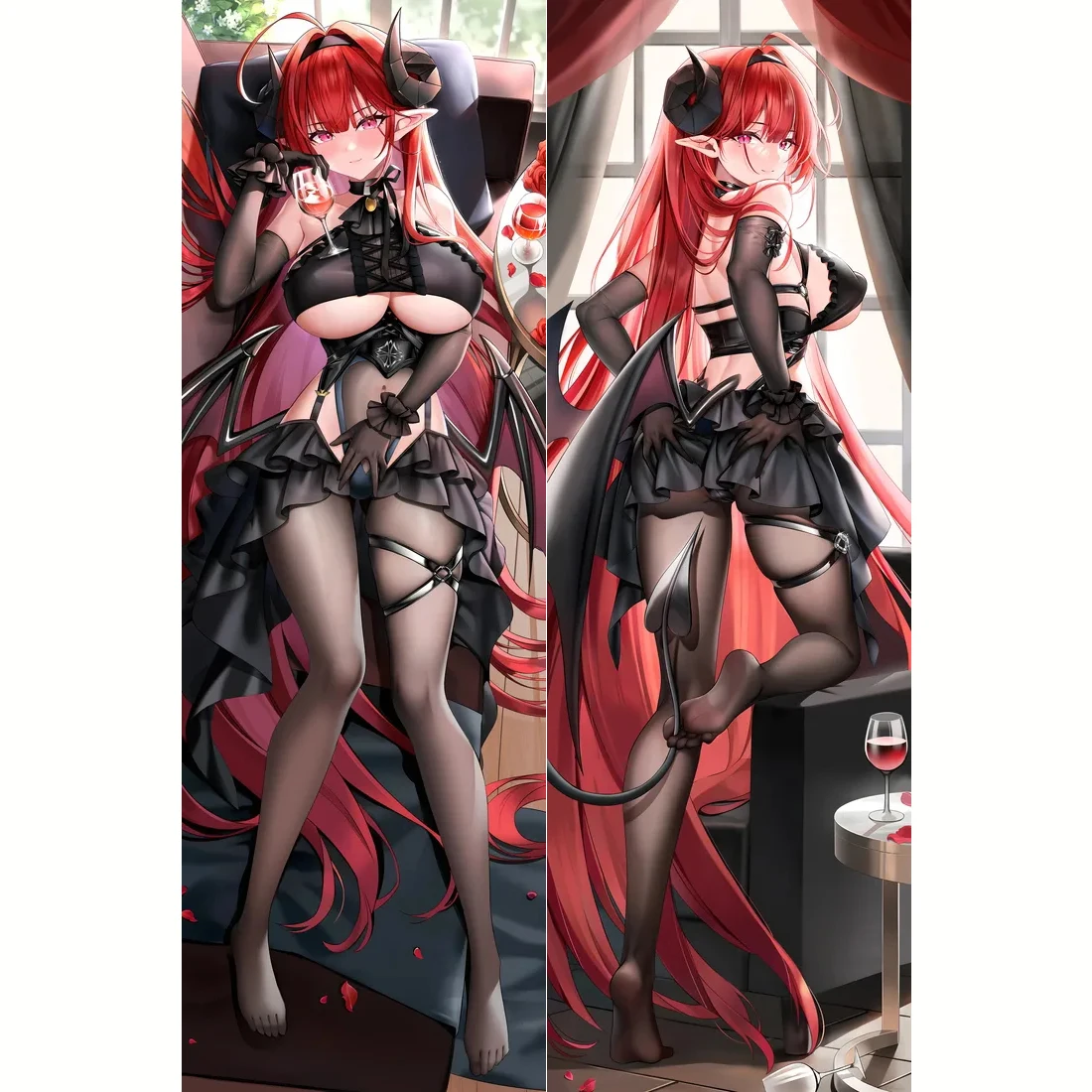 KMS Hindenburg Dakimakura Azur Lane Pillow Cover Hugging Pillow Case Full Body Sexy Pillowcase Home Bedding Decor Otaku Gift