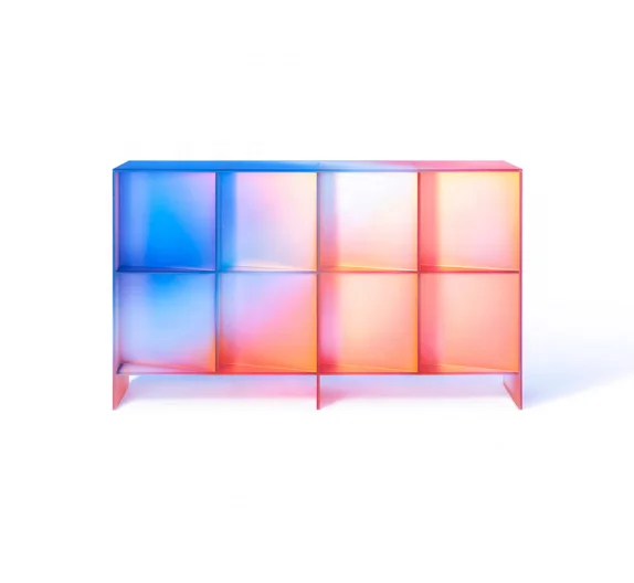 fv-Hotsale Customized Acrylic Display Shelf Acrylic Shirt Display Rack