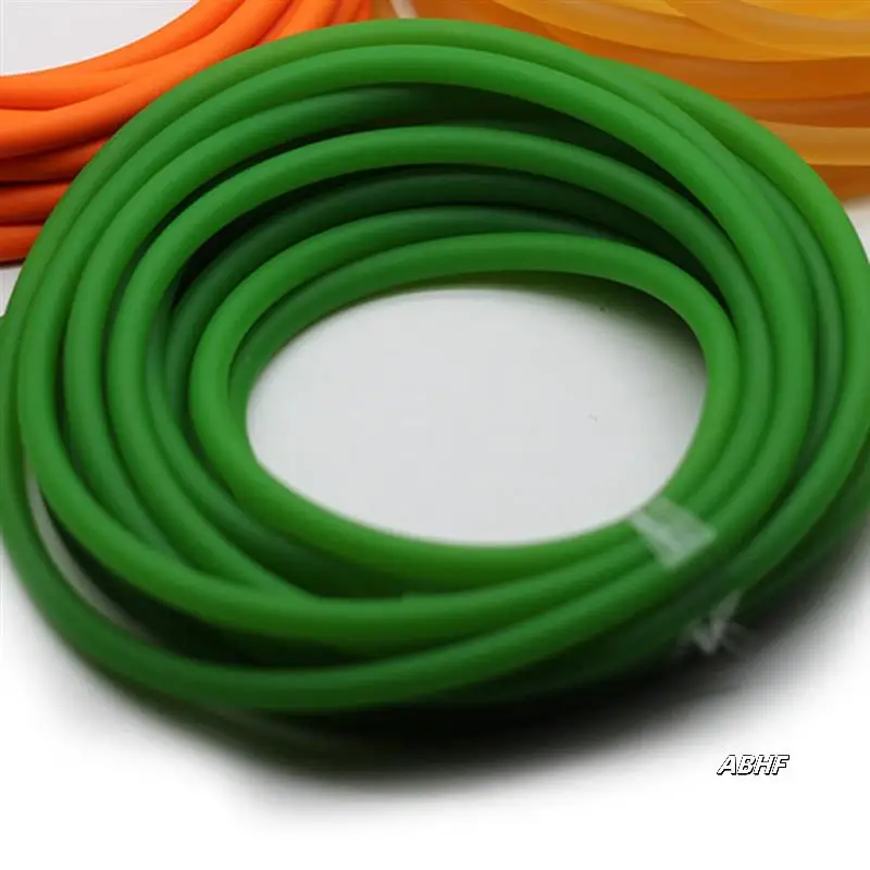 

6Mm Solid 10Meter High Elasticity Latex Rubber Band Elastic Rope For Fishing Slingshots Industry Sports Training