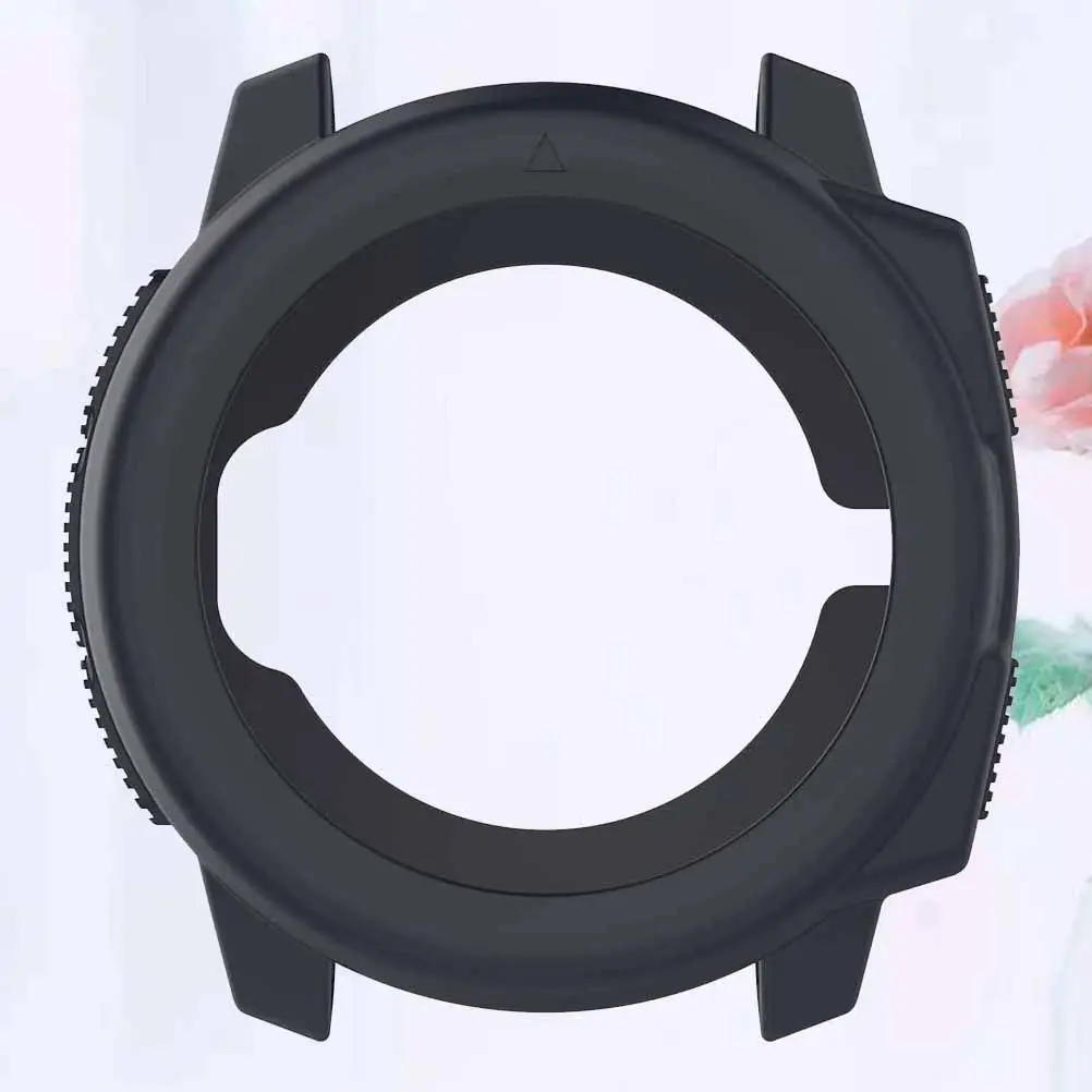 

Smartwatch Silicon Protective Case Navy Compatible Watch Protect Case Slim Lightweight Dirt Bump Resistant