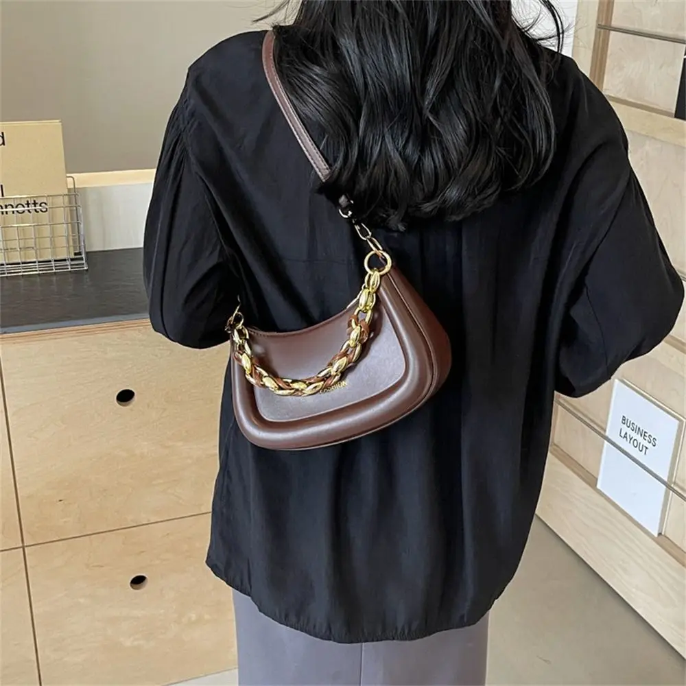 Sac à main en cuir PU pour femme, sac à bandoulière simple, exquise, sac à main haut de gamme, petit sac à bandoulière polyvalent