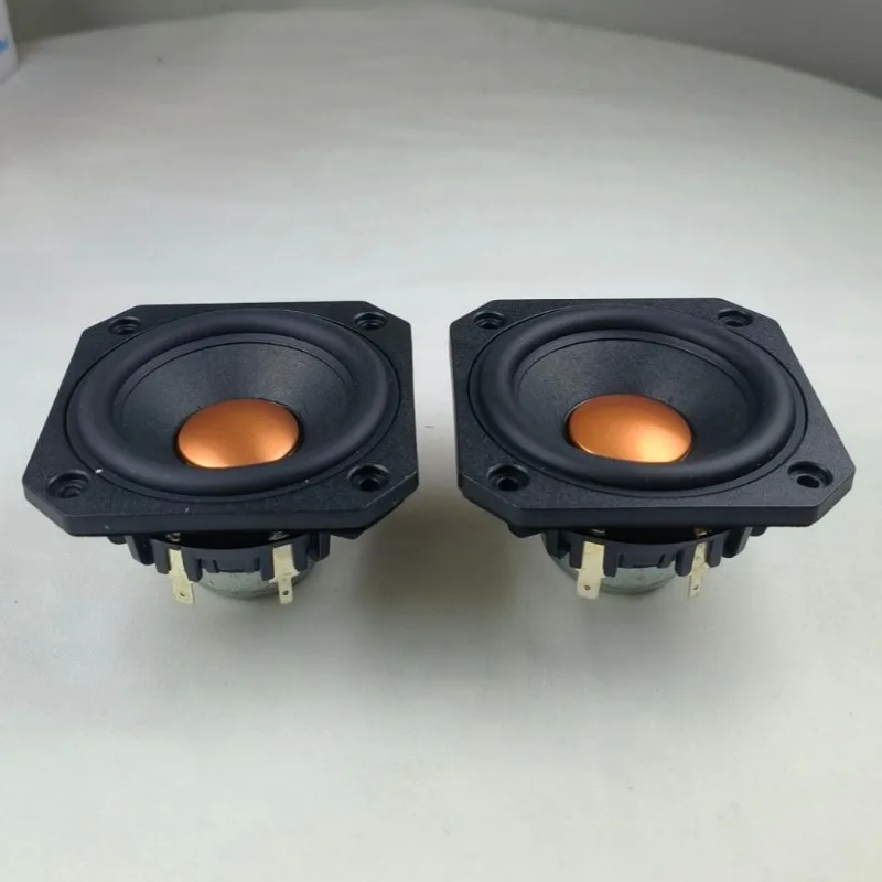 SOTAMIA 2Pcs 3 Inch Full Range Speaker 8 Ohm 25W Desktop Surround Loudspeaker 25 Core Three-way Midrange Car Center Speaker