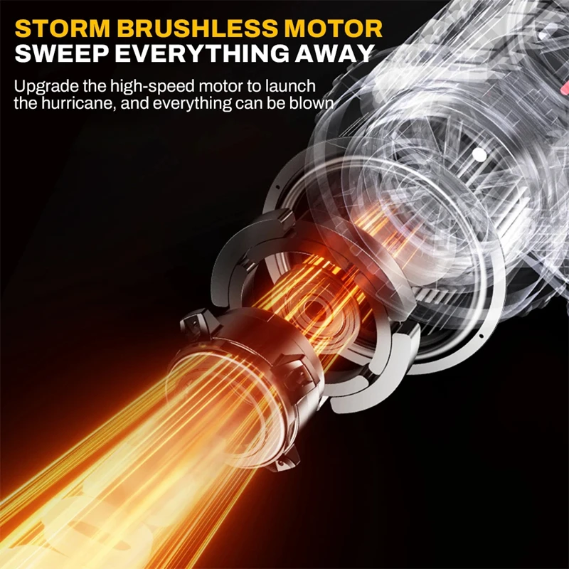 Xiaomi Violent Turbofan Dust Blower To High Speed Motor Violent Fan Outdoor High Wind Handheld Dust Blower Car Home Dual Use