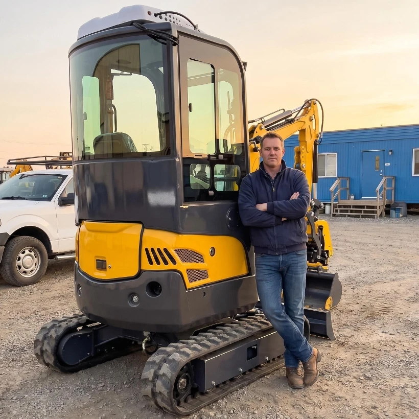 

Mini Excavator 1.6 Ton 1.8 Ton Customized Multi-function Kubota Engine Digger Small Crawler Farm Excavators Home
