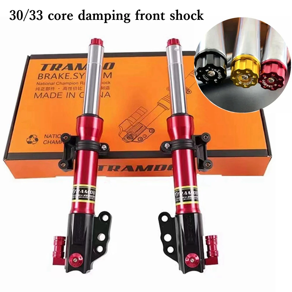 

30/33 core 360mm 400mm Motorcycle Front Fork Damping Front Shock For Yamaha Scooter Cygnus-X BWS RSZ JOG Niu N1S NGT NQI UQI