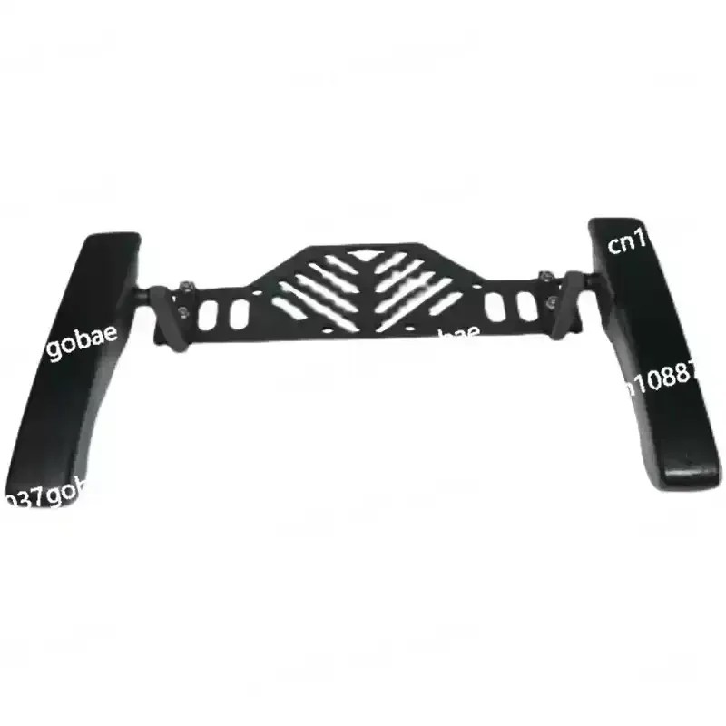 Motorcycle rear seat safety armrest, foldable tension electric vehicle UY universal armrest modification