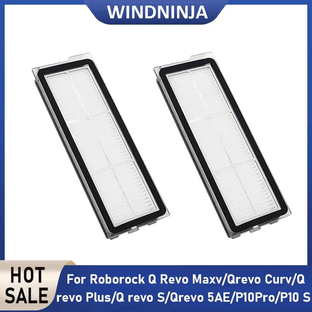 For Roborock Q Revo Maxv/Qrevo Curv/Q revo Plus/Q revo Pro/Q revo S/Qrevo 5AE Robot Vacuum Cleaner Accessories Parts HEPA Filter