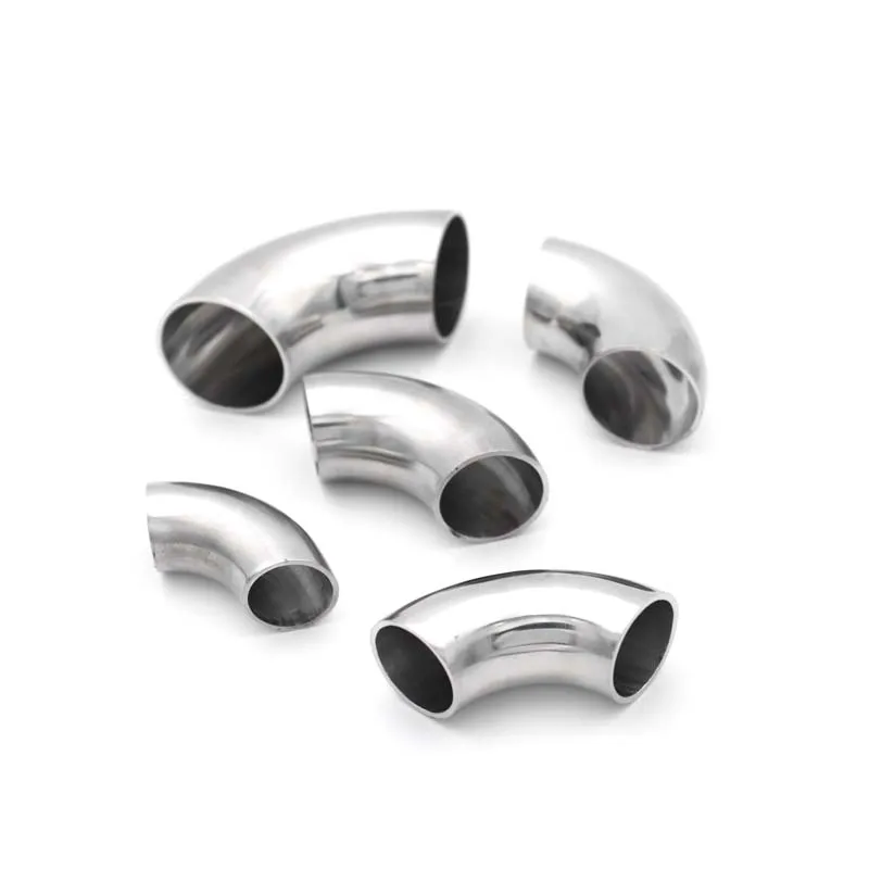 OD 19/25/32/38/45/51/57/63/76/89mm SS304/SS316 Stainless Steel Elbow Sanitary Welding 90 Degree Pipe Fittings Homebrew