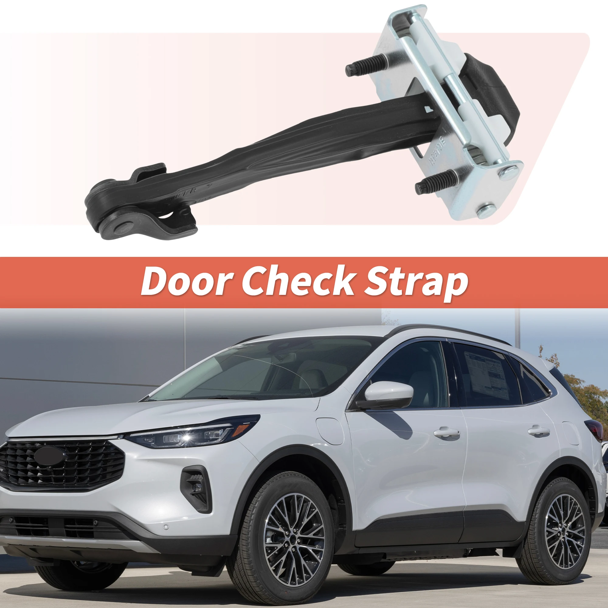 UXCELL Front Left Right Door Check Strap for Ford Escape 2020-2025