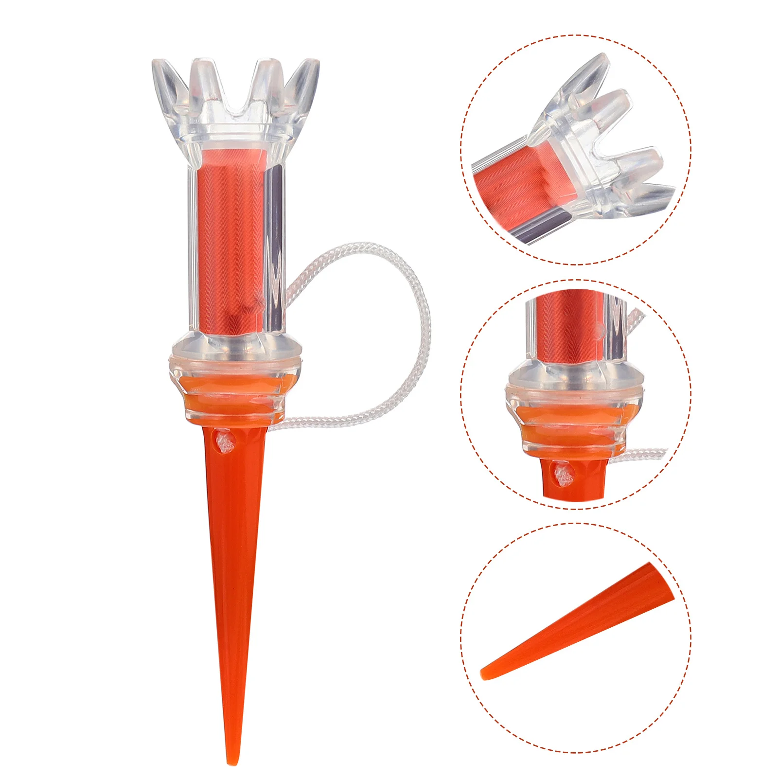 

Golf Tees Claw Shape Ball Stand Rack Training Tool for Accurate Hits Strong Lightweight Easy to Use Golf Supplies Equipment