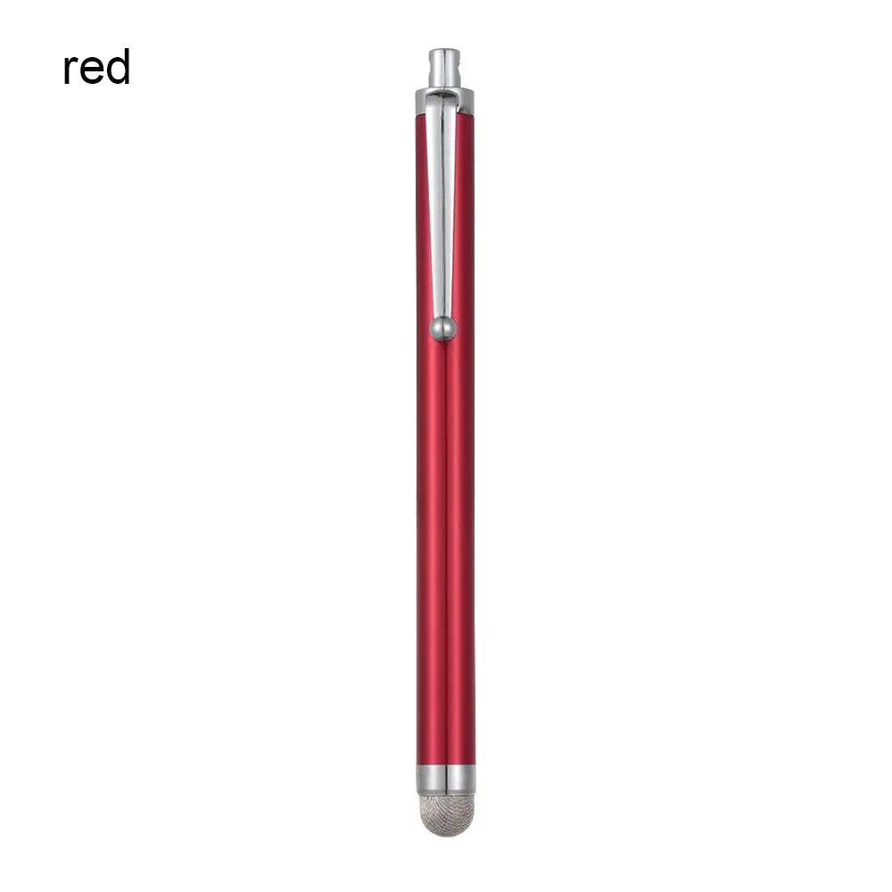 New Micro Fibre Mesh Stylus Metal Capacitive pen Touch Screen For Smart CellPhone Tablet PC