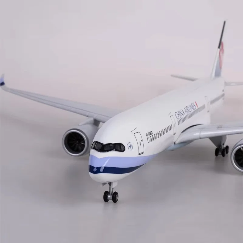 

Diecast Plastic Resin Toy Planes 47CM 1/142 Scale Airplane Airbus A350 Taiwan China Airline Model Plane Souvenir Plane Toys