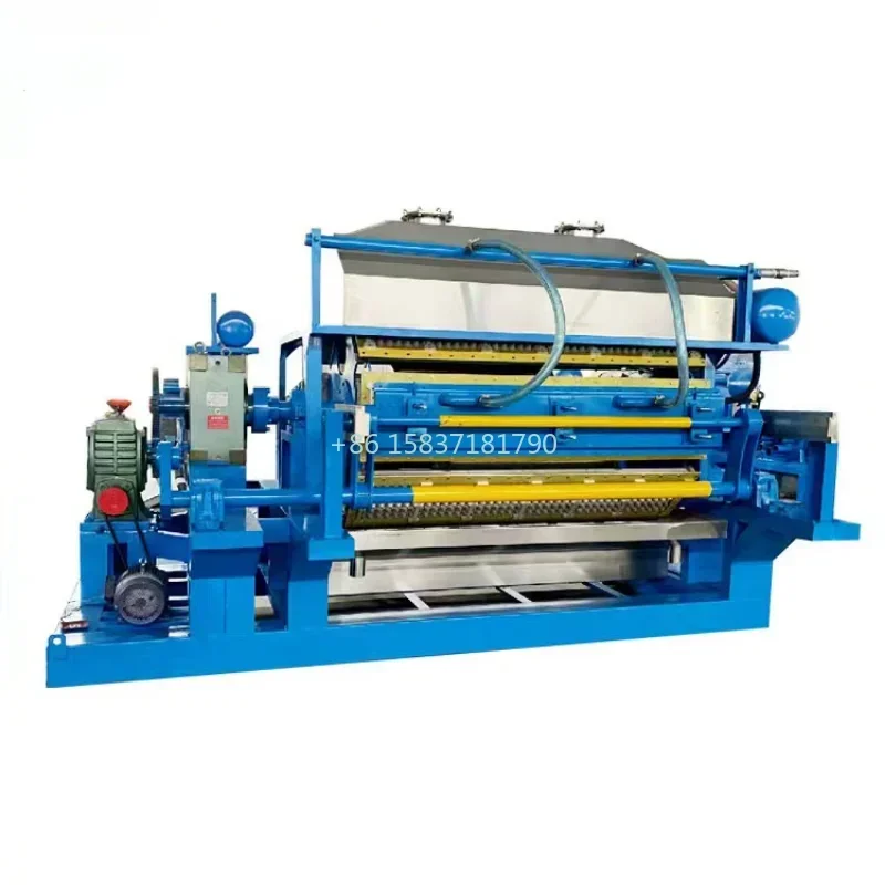 Paper Pulp Recycled Egg Tray Making Machine Widely Using Egg Tray Production Moulding Automatic Egg Tray Machine Price for US