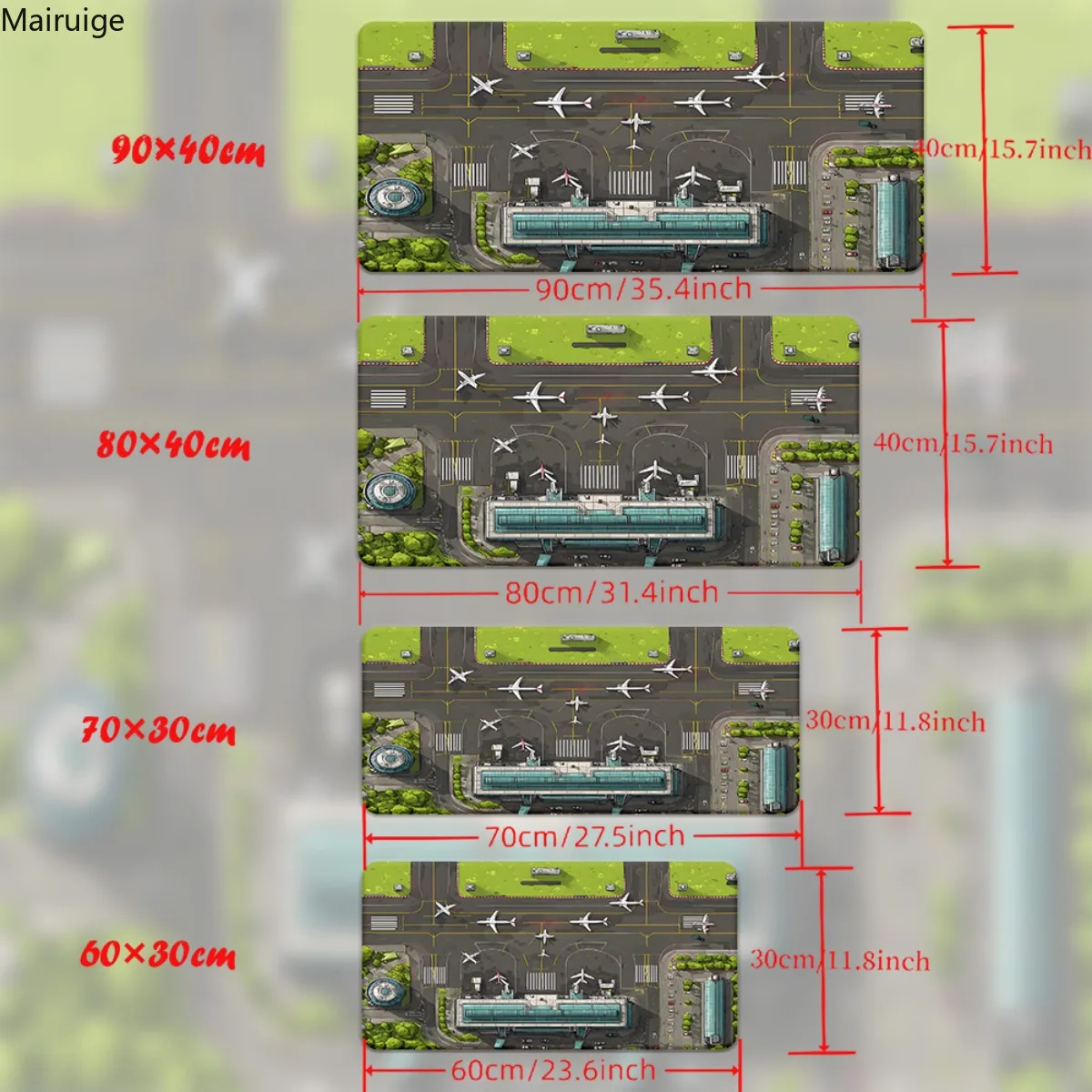 900x400 مللي متر تصميم طائرة الموسعة لوحة ماوس الألعاب الميكانيكية المضادة للانزلاق المطاط الجدول حصيرة جديدة مكتب لوحة مفاتيح الكمبيوتر المحمول